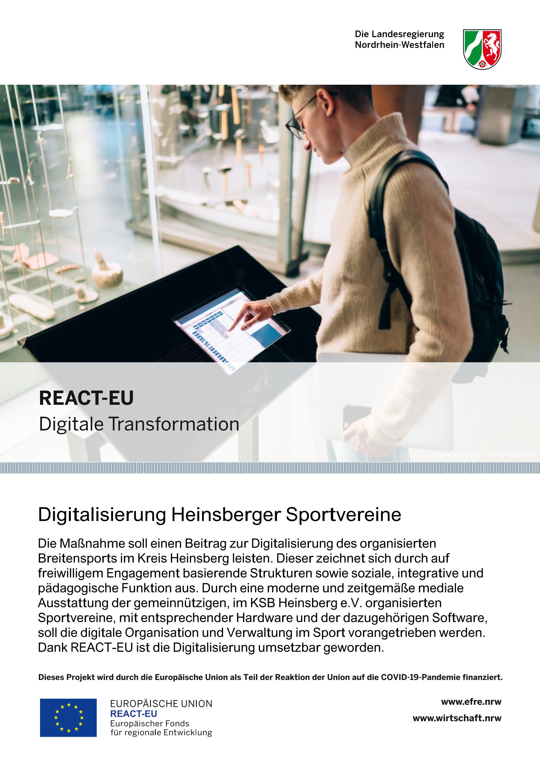 Read more about the article Förderprogramm „Digitalisierung gemeinnütziger Sportorganisationen in Nordrhein-Westfalen“